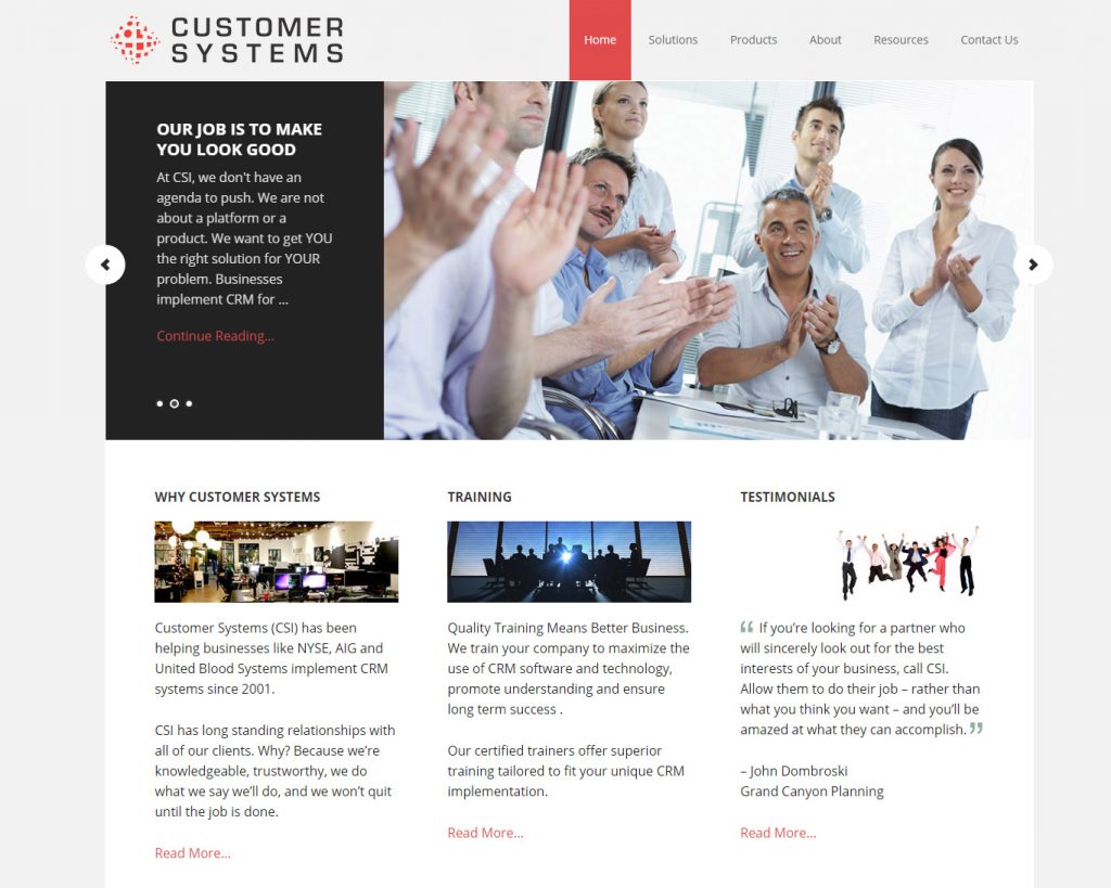 Customer Systems Inc